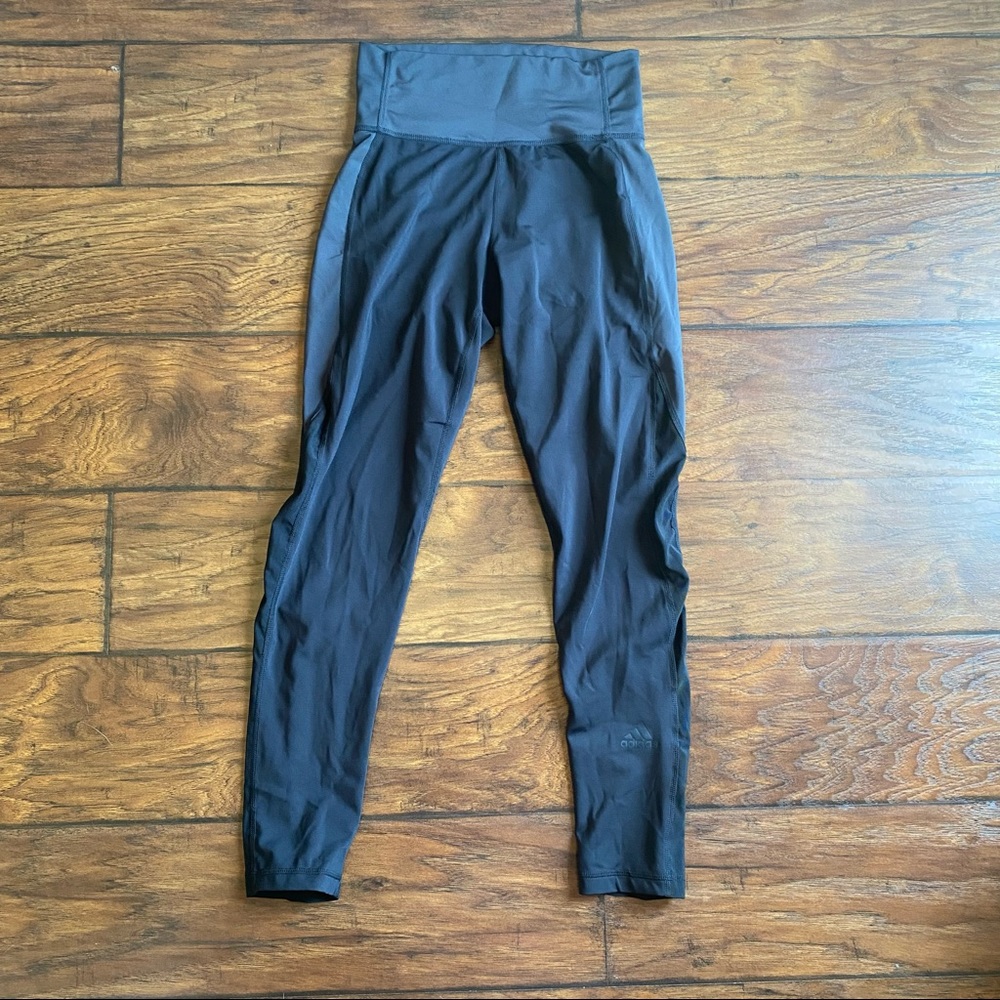 Adidas Grey Size S leggings mesh